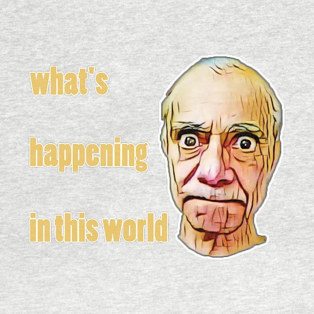 what's happening in this world by elhaflout brand